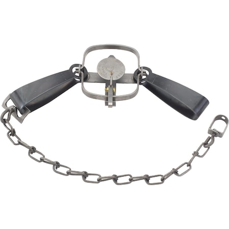 Duke Traps 4 In. Jaw Spread Steel Long Spring Mink, Muskrat & Raccoon Trap 0320